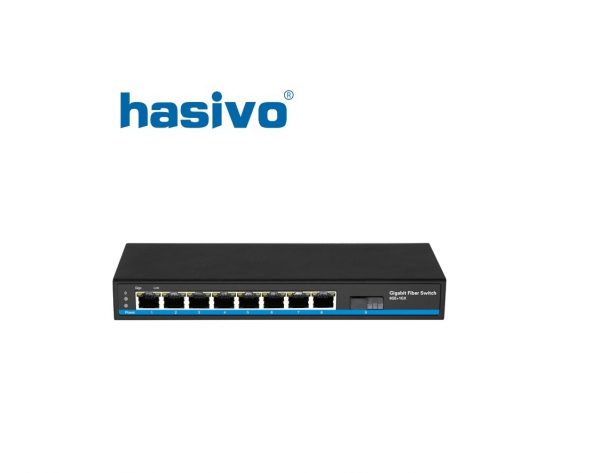 Switch Fiber Gigabit Hasivo S1100-8G-1GX