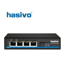Unmanaged Switch PoE HASIVO S600P-4F-1FX