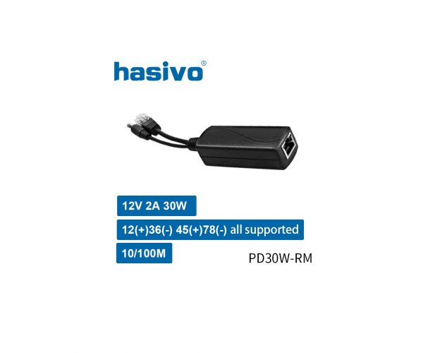 PoE Splitter Hasivo PD30W-RM